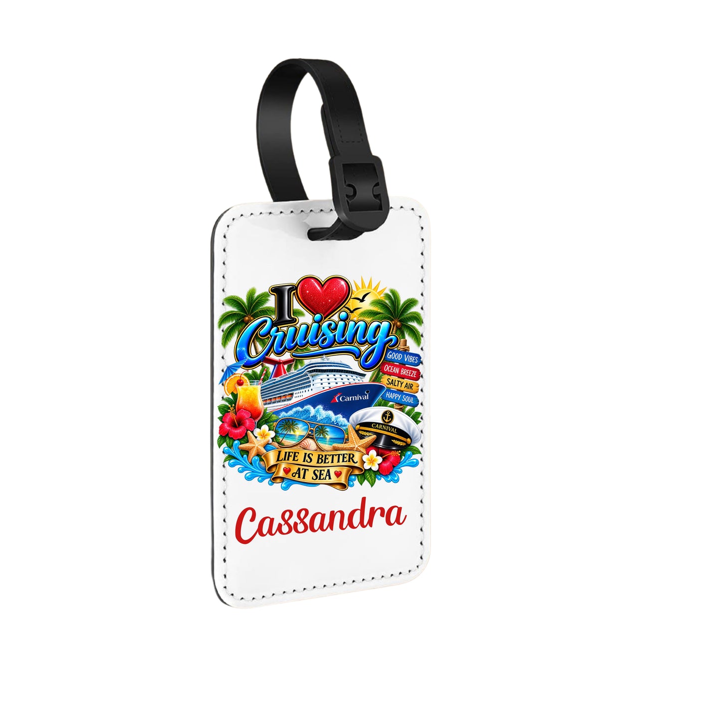 I love Cruising Luggage Tag