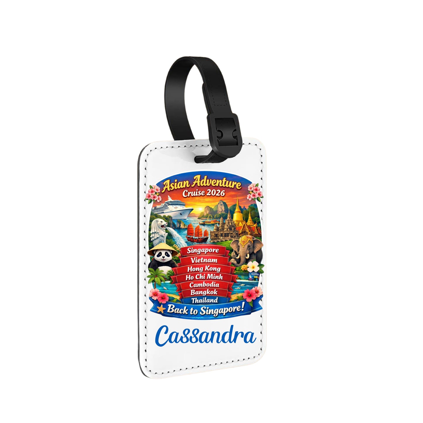 Personalized Cruise Luggage Tag