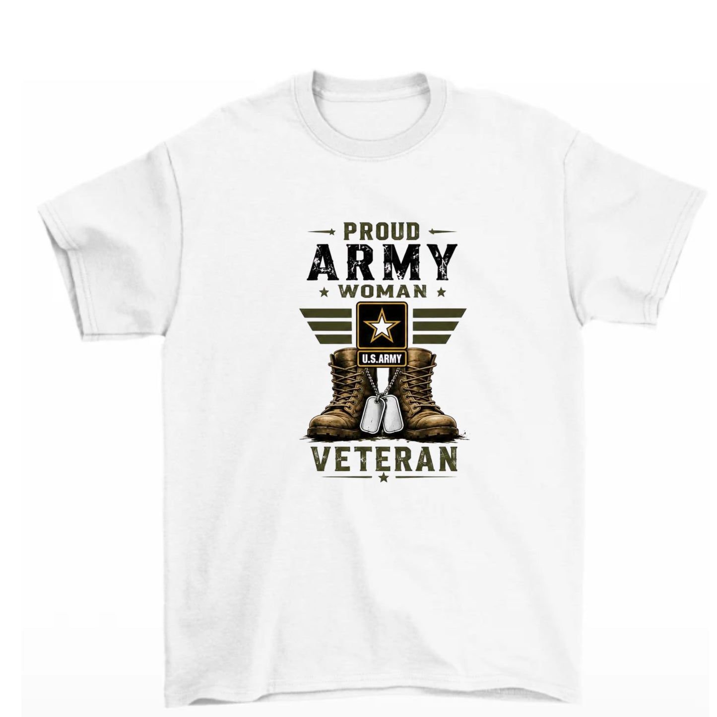 Proud Army Woman Veteran