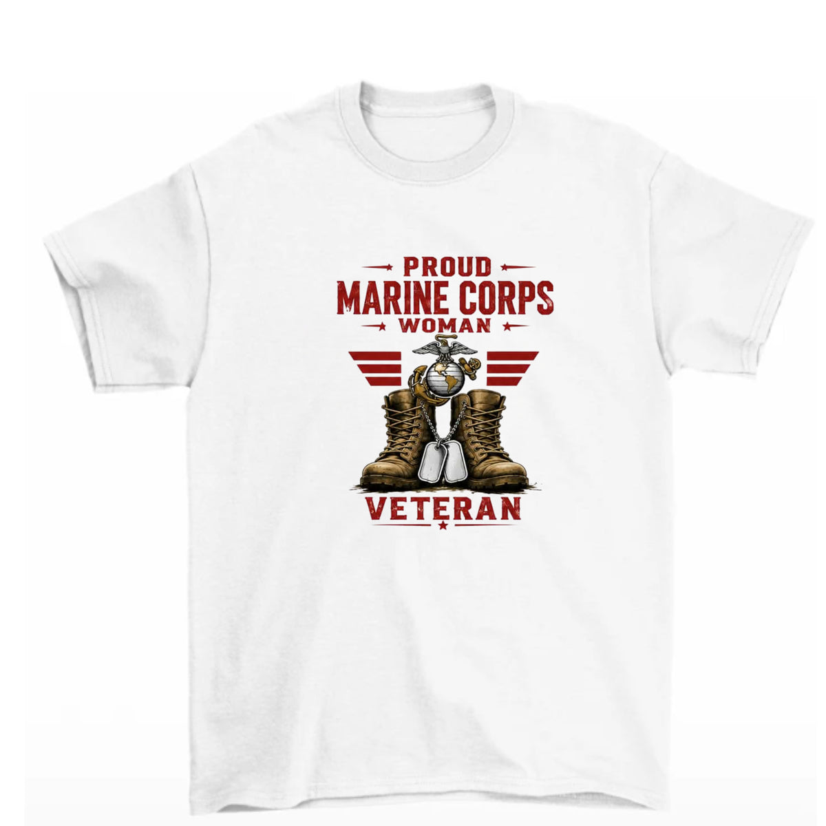Proud Marine Woman Veteran
