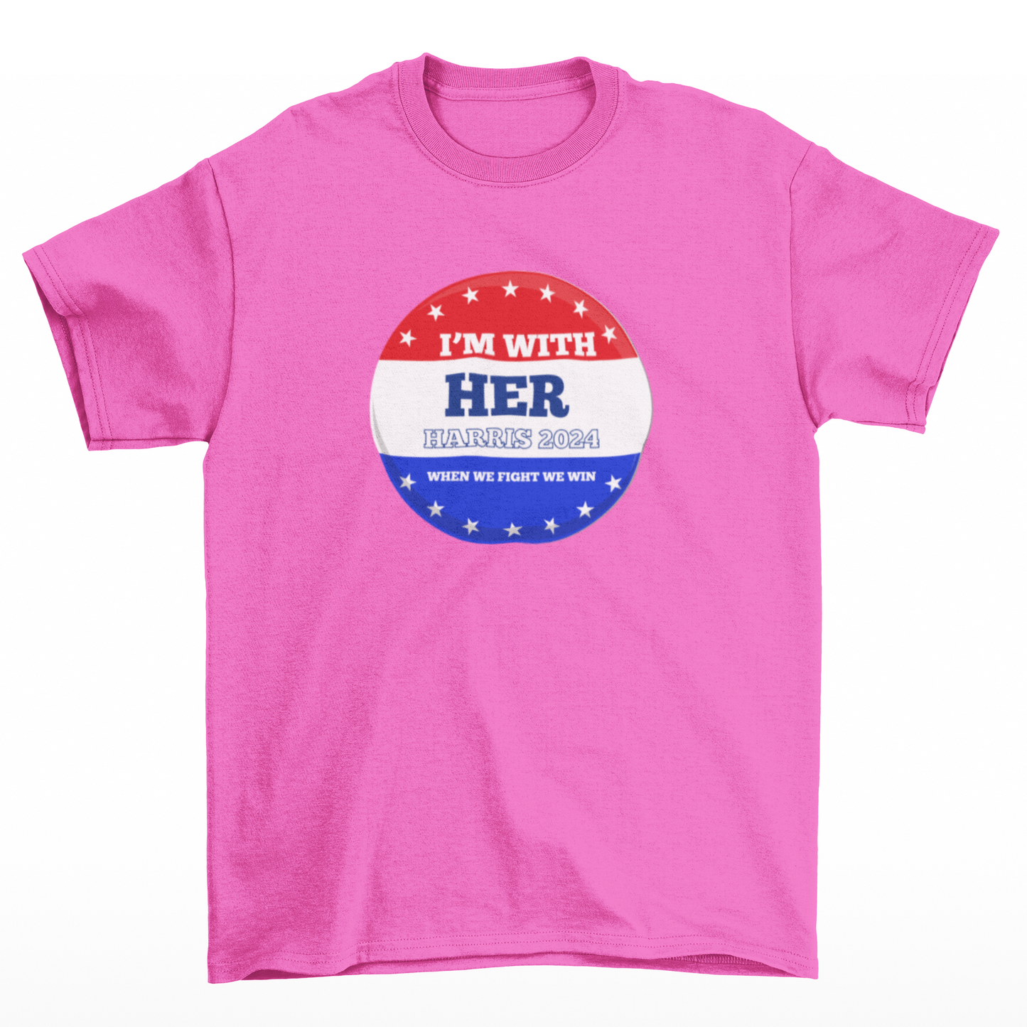 I'm With Her Button