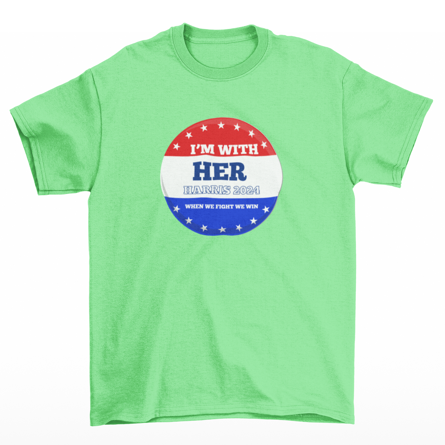 I'm With Her Button