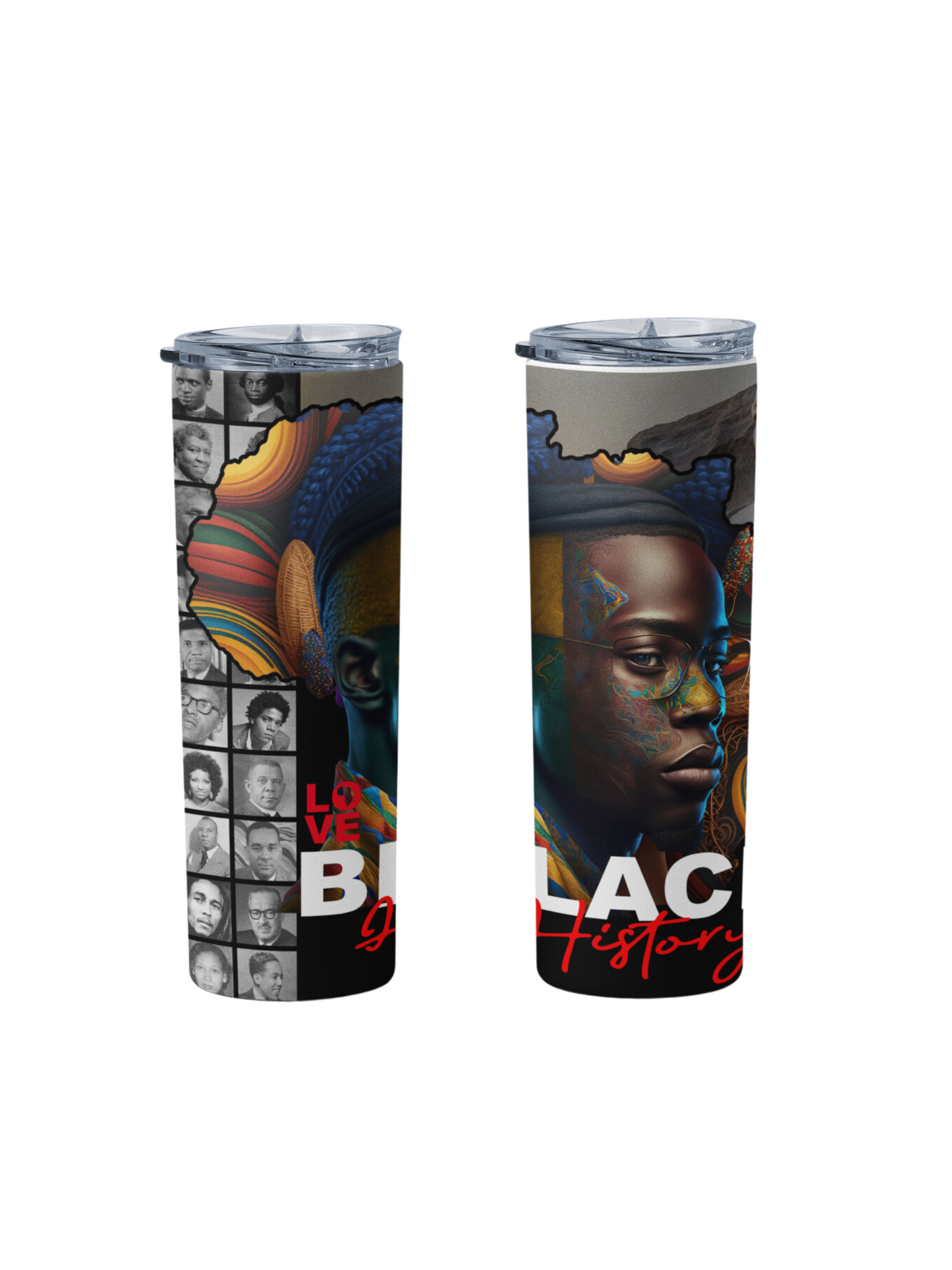 Man Love Black History Tumbler