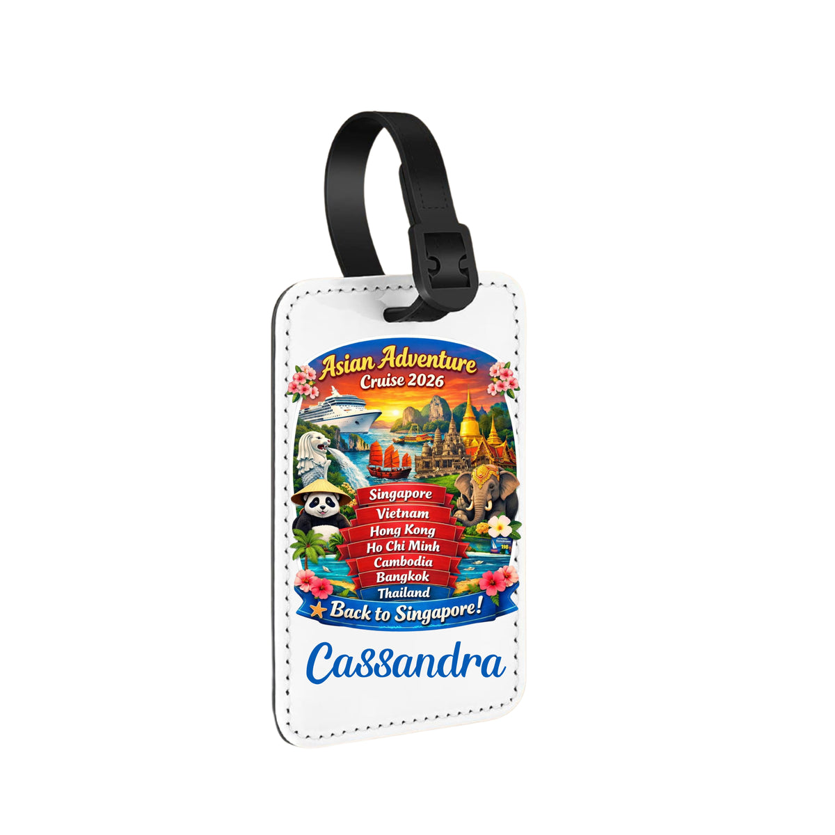 Personalized Cruise Luggage Tag